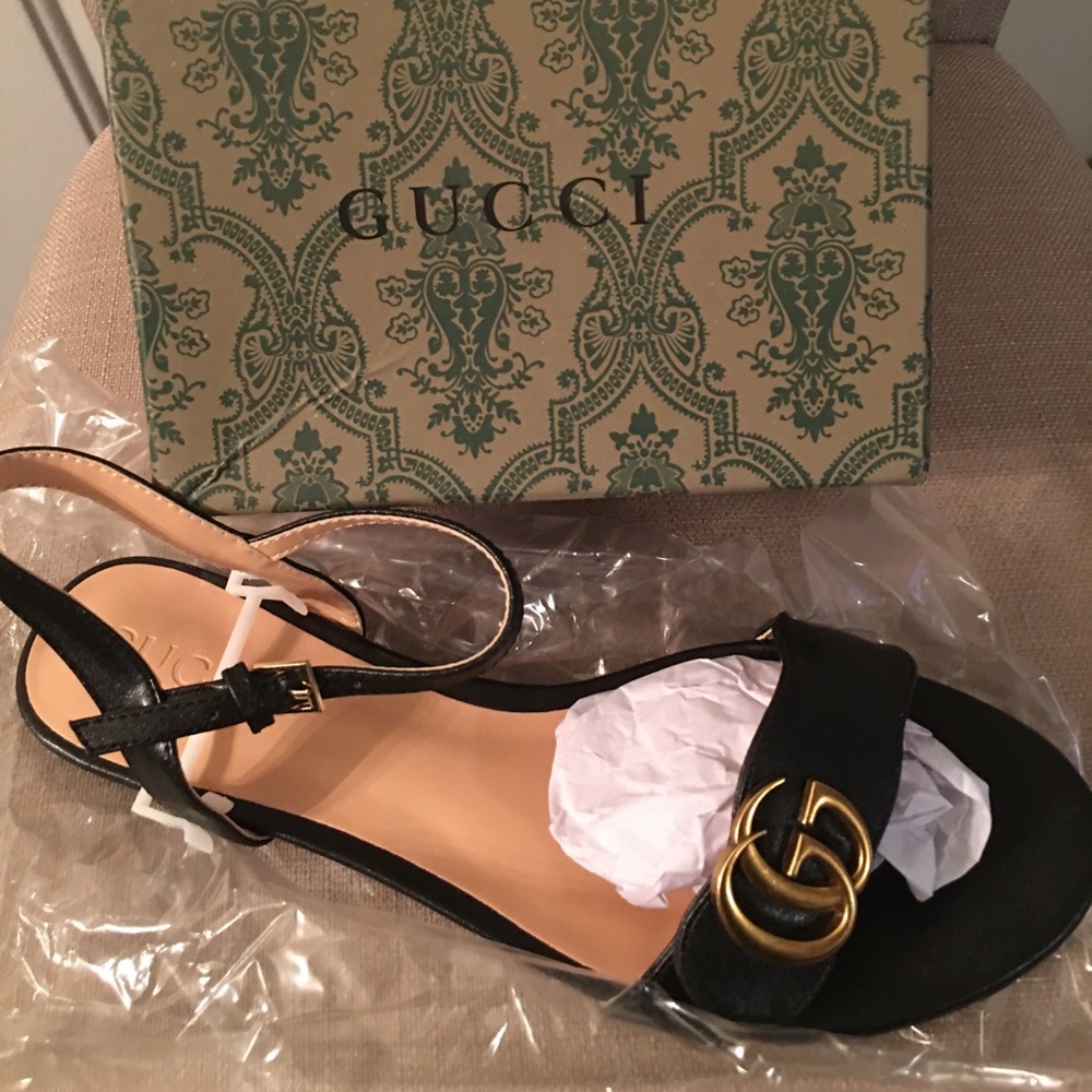 GG women sandals size 42 (US 10)